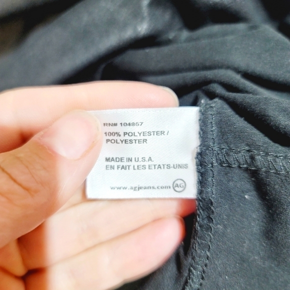 AG ADRIANO GOLDSCHMIED GRAY PEPLUM TANK TOP, SZ XS - Picture 5 of 7